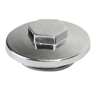 silver motorcycle scooter fuel tank gas cap cover protector for trx25030035040045050012361 300 00012361 035 000