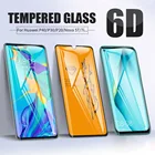 Защитное стекло 6D для Huawei Y7A, P40, P30, P20 Pro, Mate 20 Lite, Nova 5T, 7i, 3 P Smart Plus 2019, полное покрытие