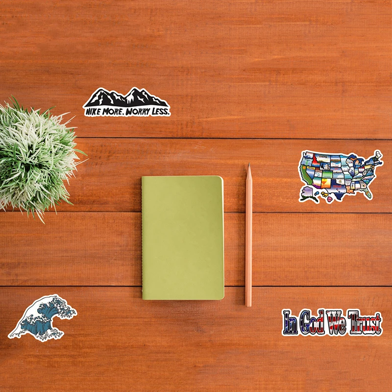 17 шт упак виниловая наклейка