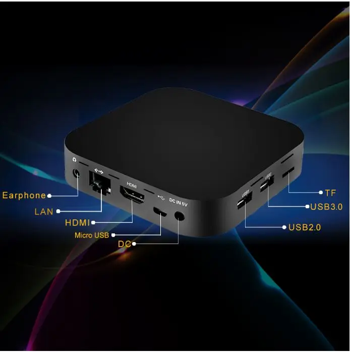 

Wintel Pro TV Box Intel Z8300 Quad Core Mini PC 2GB 32GB Bluetooth 4.0 for Windows 10 TV Box W8 PRO