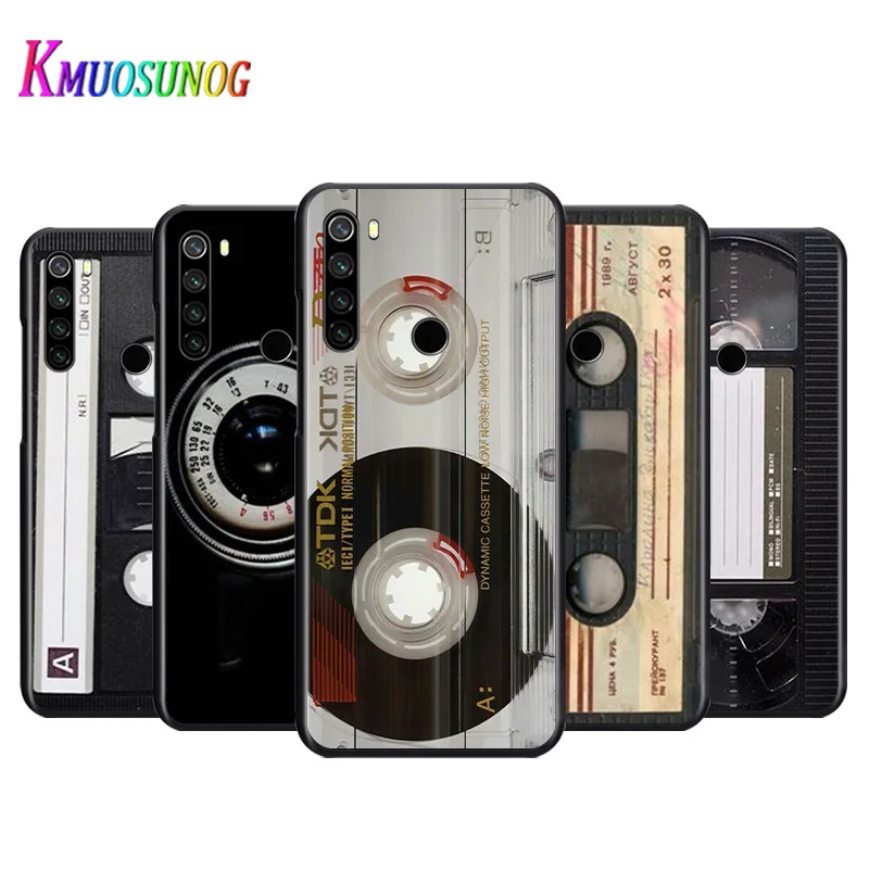 

Magnetic tape Cassette audio tape For Xiaomi Redmi Note 4 4X 5 5A 6 7 8 8T 9S/T 10 10S 5G Global version Por Max Phone Case