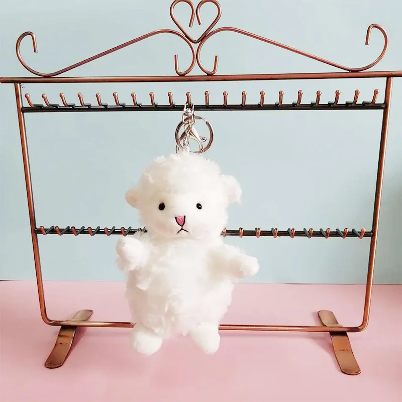 12 см Подвеска ягненок маленький брелок в форме Овцы на сумку кулон Творческий