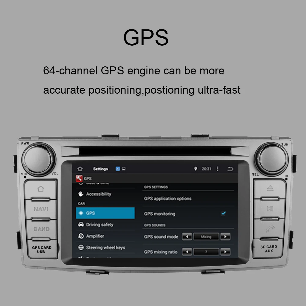 Автомобильный GPS-навигатор для Toyota Hilux 2012 2013 2014 2015 Android 10 0 автомобильное радио