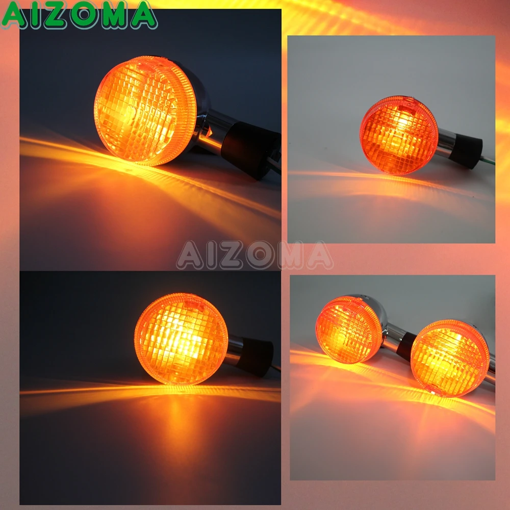 Turn Signals For Honda Aero VT400 VT750 VTX 400 750 Emark Motorcycle Front/Rear Signal Light Indicators Flasher Lamp 04-07 |