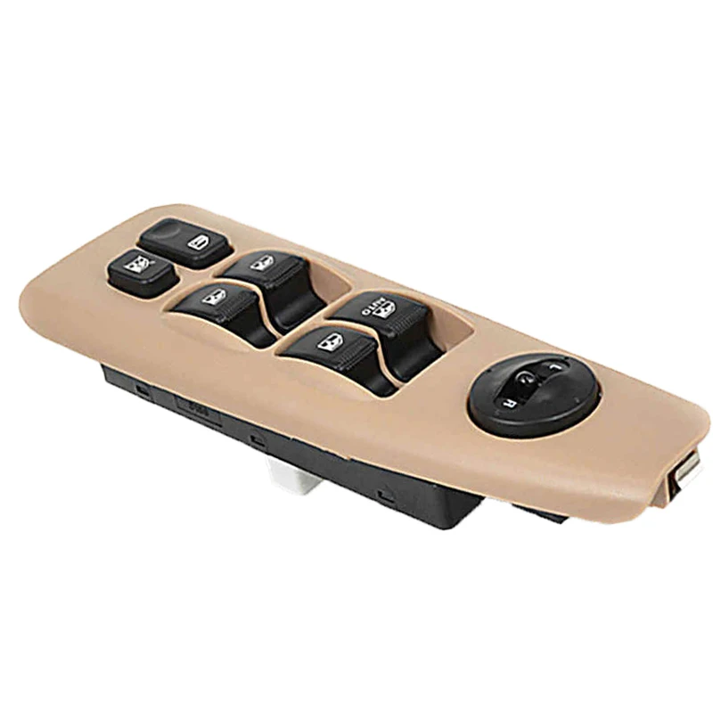 Beige 93570-2F200 935702F200 бежевый серебряный Электрический переключатель стеклоподъемника для Kia Spectra Cerato 2004-2009 - Цвет: Beige