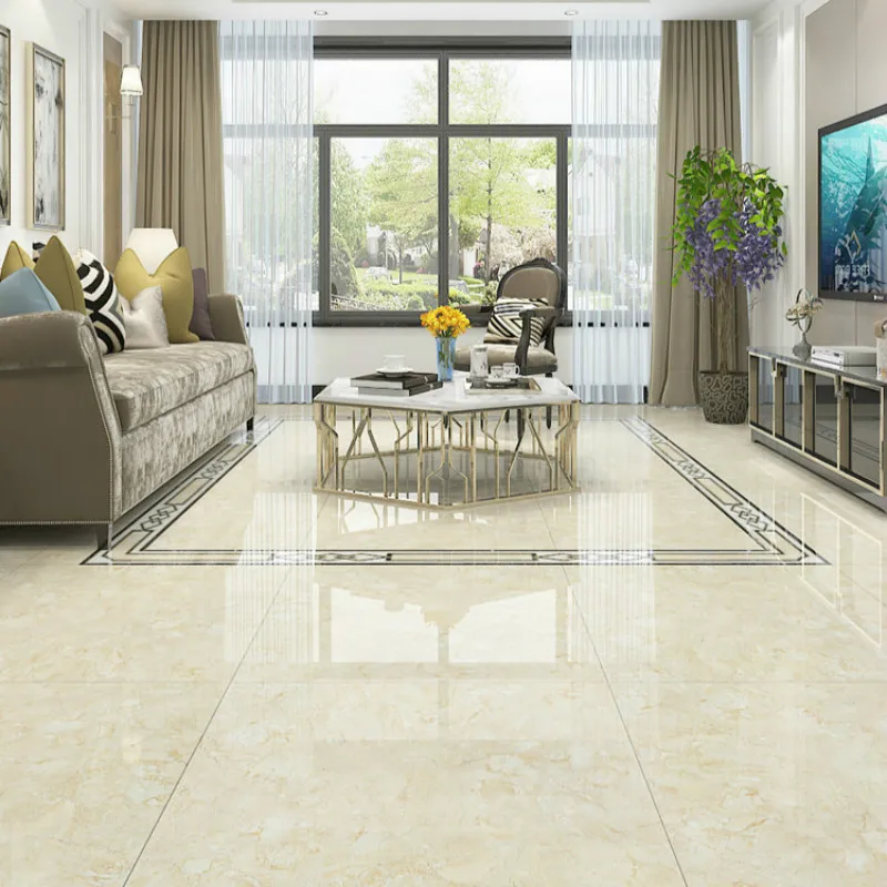 

Simple Gray All-through Marble Tile Floor Tile 800x800 Floor Tile New Living Room Anion TZ