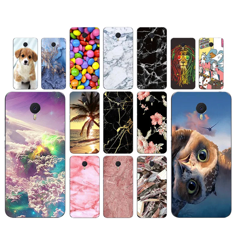 Для Meizu M2 M3 M5S Mini Note модные ультра прозрачные чехлы для телефонов чехол M6T 16X U20 Pro 6