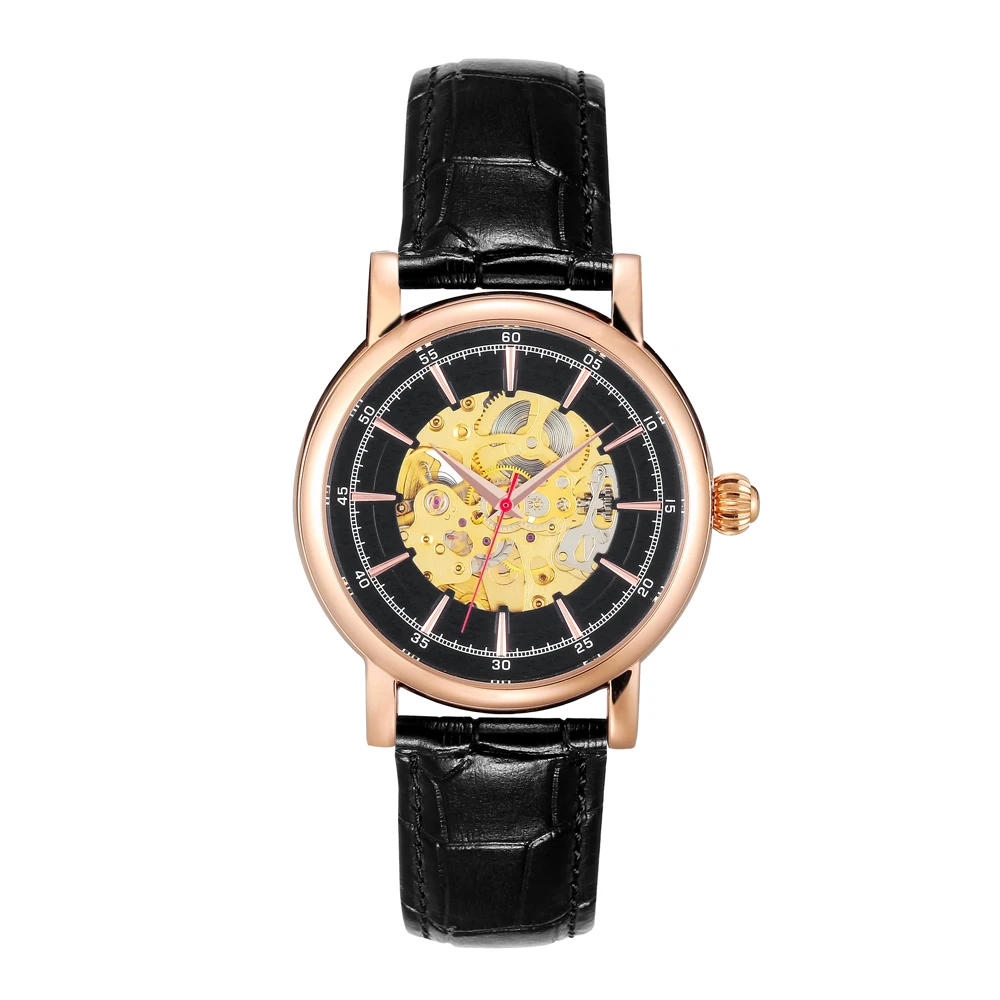 Watch Men Drop Ship Automatic Hollow Skeleton Dial Dropship Mechanical Movement Self-Wind Wristwatch Mechanische Uhren | Наручные часы