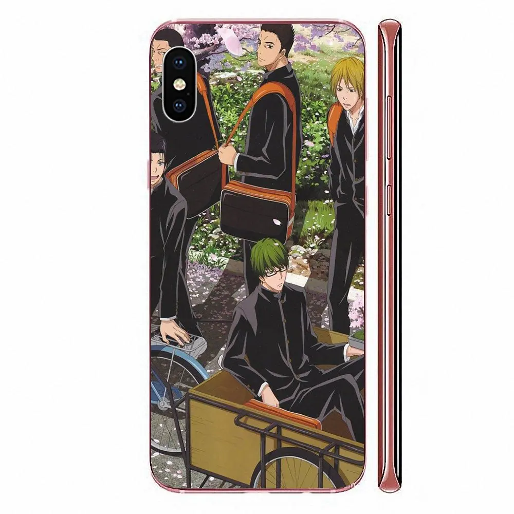 Аниме Kuroko без корзины для Huawei Honor 5C 5X 6A 6X 7 7A 7X 8 8A 8S 8X 9 10 30 Lite Pro Y6 II Y7 Y9 Prime 2019 Мягкий