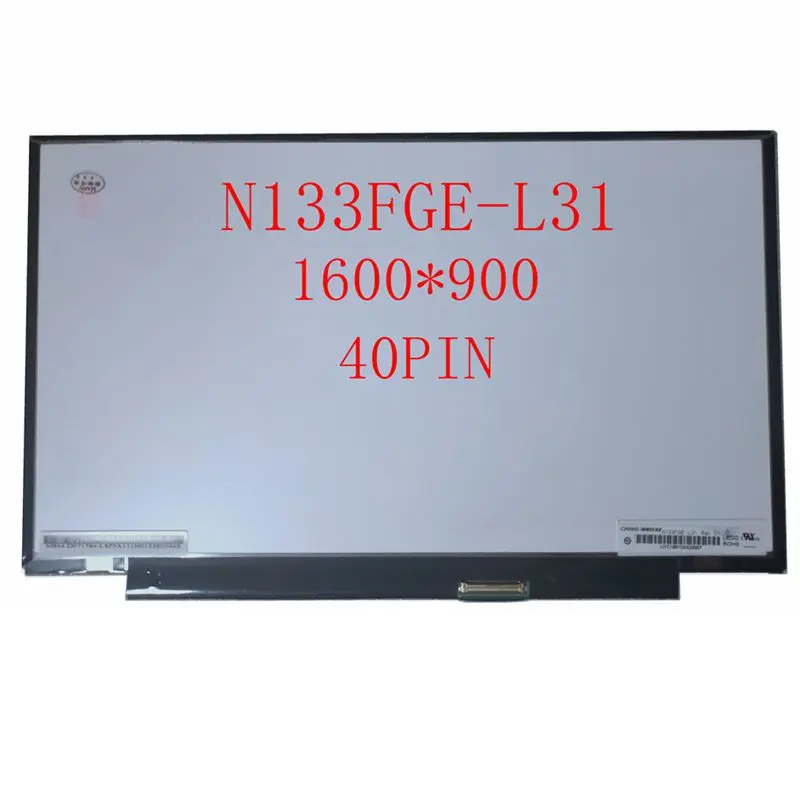 15 6 дюймовый ЖК ноутбук с широким экраном 13 3*1600 HD N133FGE L31 LP133WD2 дисплей SLA1 40