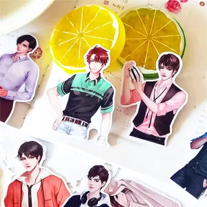 16 шт. милые красивые уличные модные джентльменские украшения для мальчиков стикер для канцелярских товаров Diy дневник в стиле Скрапбукинг наклейки канцелярские принадлежности