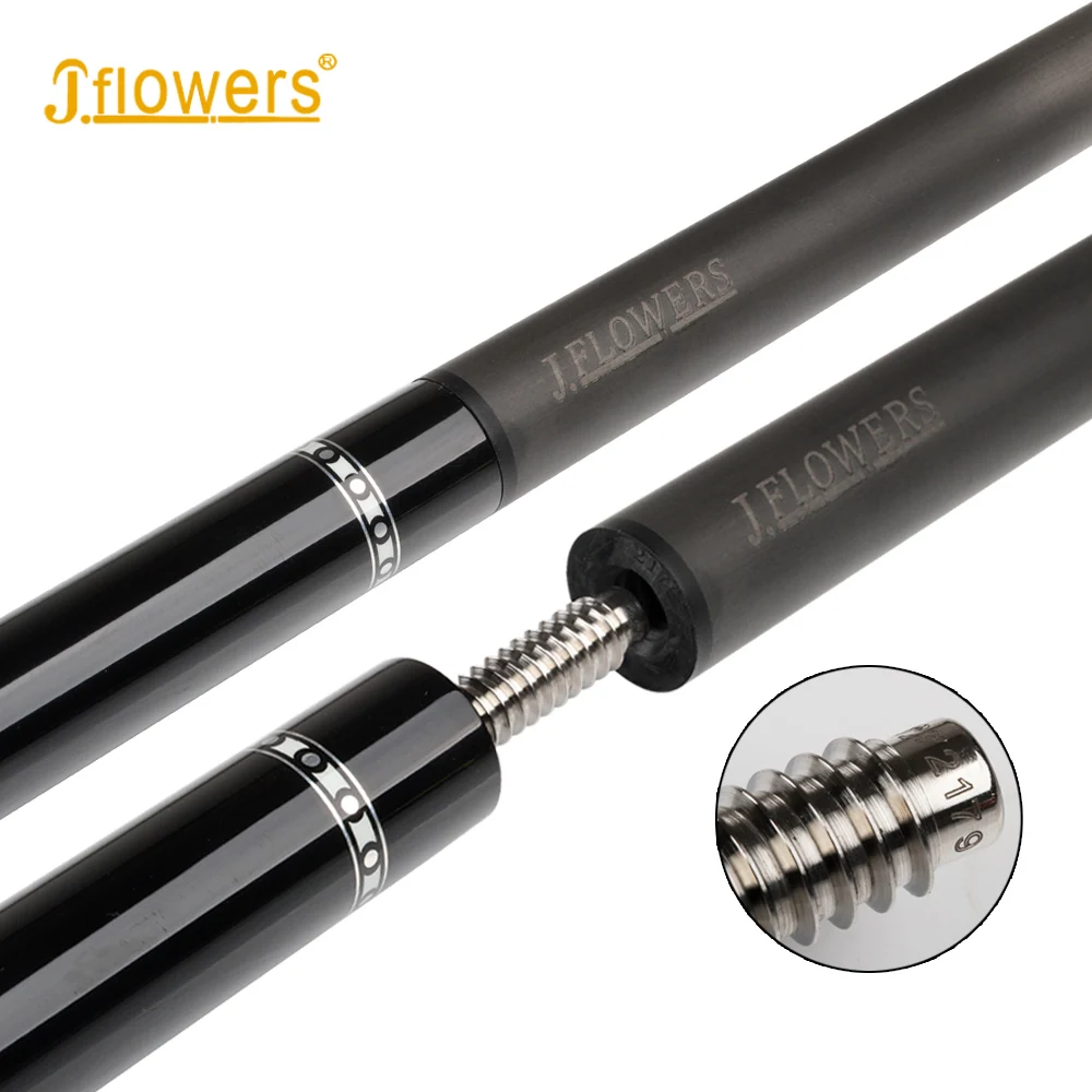 Бильярдный бильярдный кий jflower JF Carbon Energy 12 мм стержень из углеродного волокна 11
