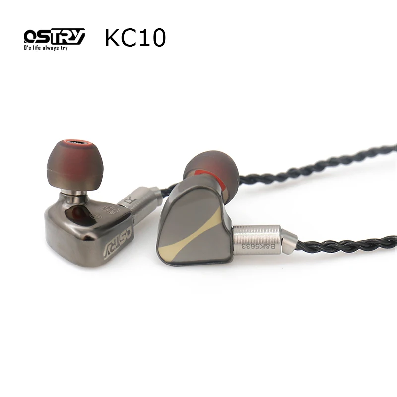 OSTRY KC10 двойные динамические 6N однокристальные медные позолоченные 2-контактный 0