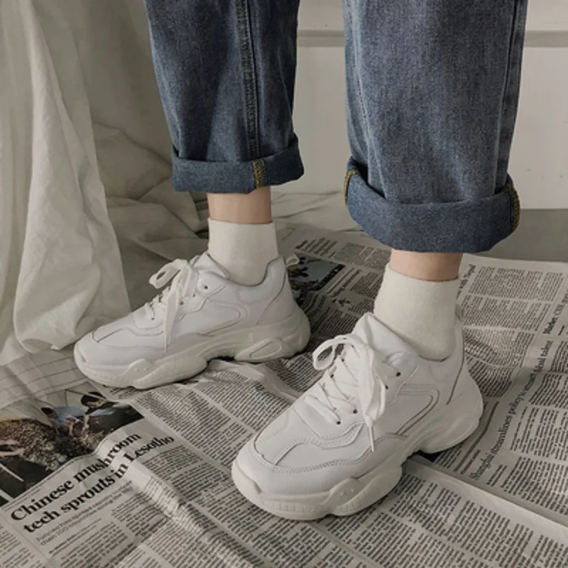 2020 в Корейском стиле Летняя обувь для женщин эксцентричном ретростиле Харадзюку