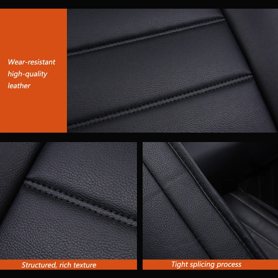 Чехлы для автомобильных сидений Kalaisike кожаные универсальные чехлы Skoda все модели