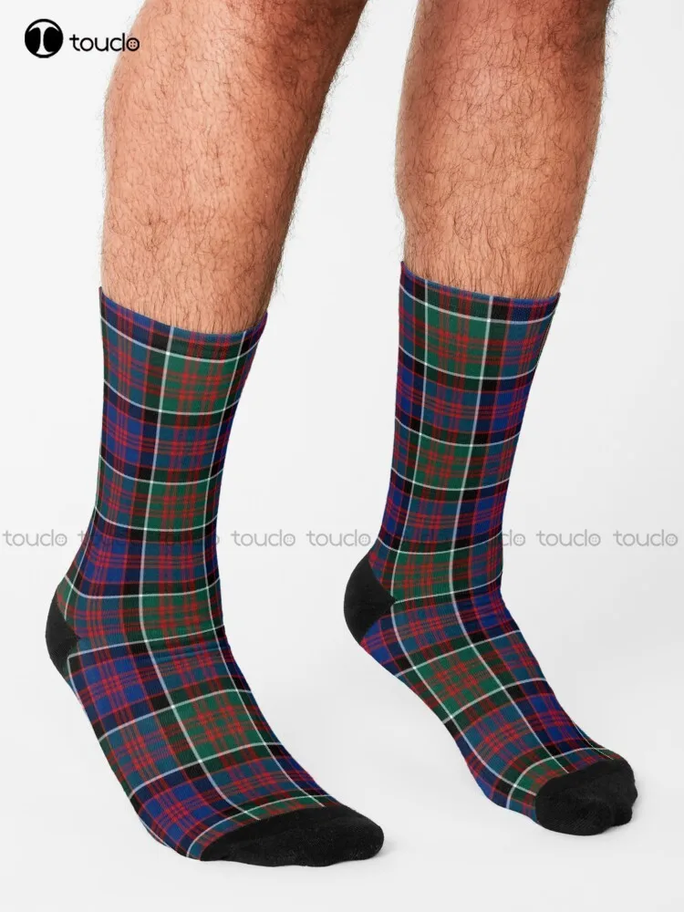 

Clan Macdonald Of Clanranald Tartan Socks Men'S Novelty Socks Personalized Custom Unisex Adult Teen Youth Socks Fashion New