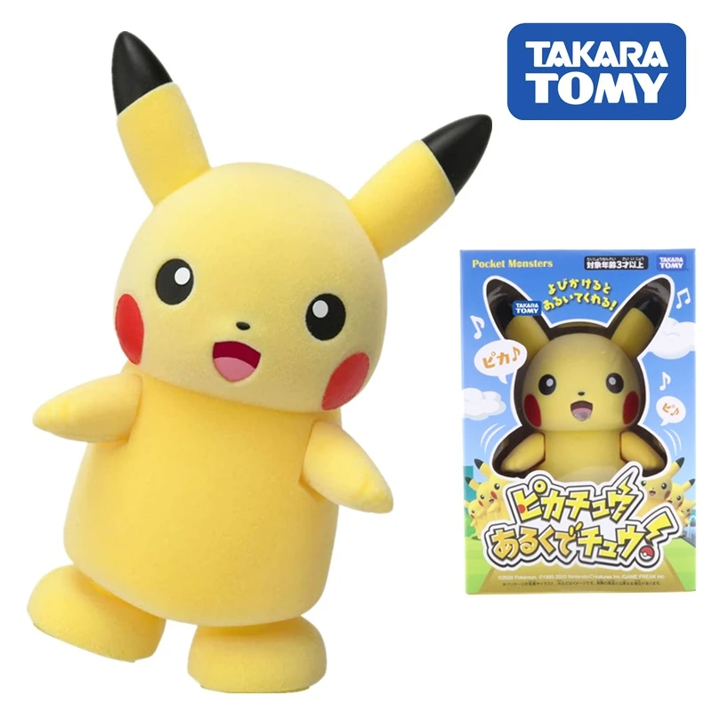 

Экшн-фигурки Takara Tomy Pokemon Pikachu, плюшевые игрушки для детей