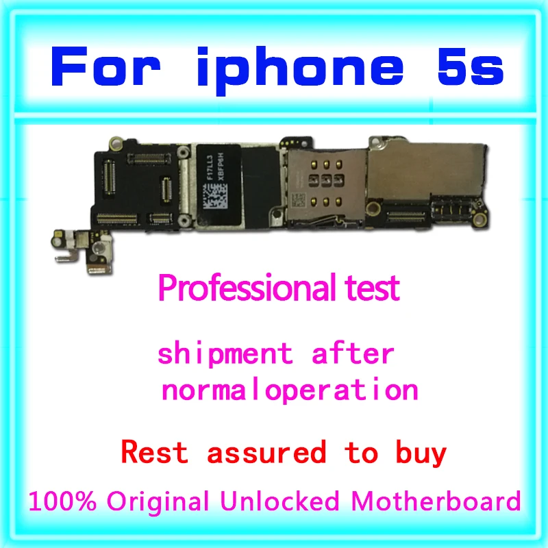 Полная разблокированная материнская плата для iphone 5S 100% оригинал с сенсорным