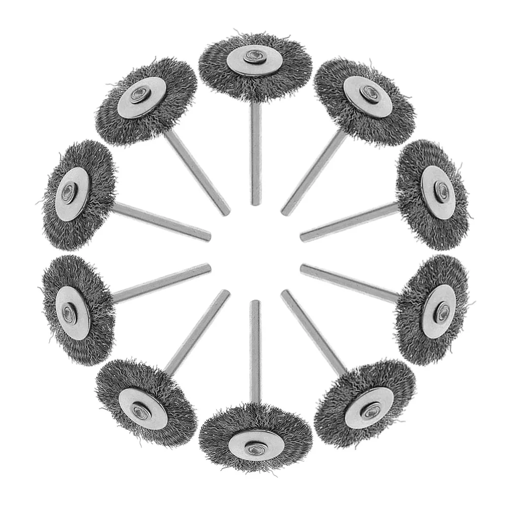 10 шт проволочный полировочное колесо шт./лот мини шлифовальная стальная