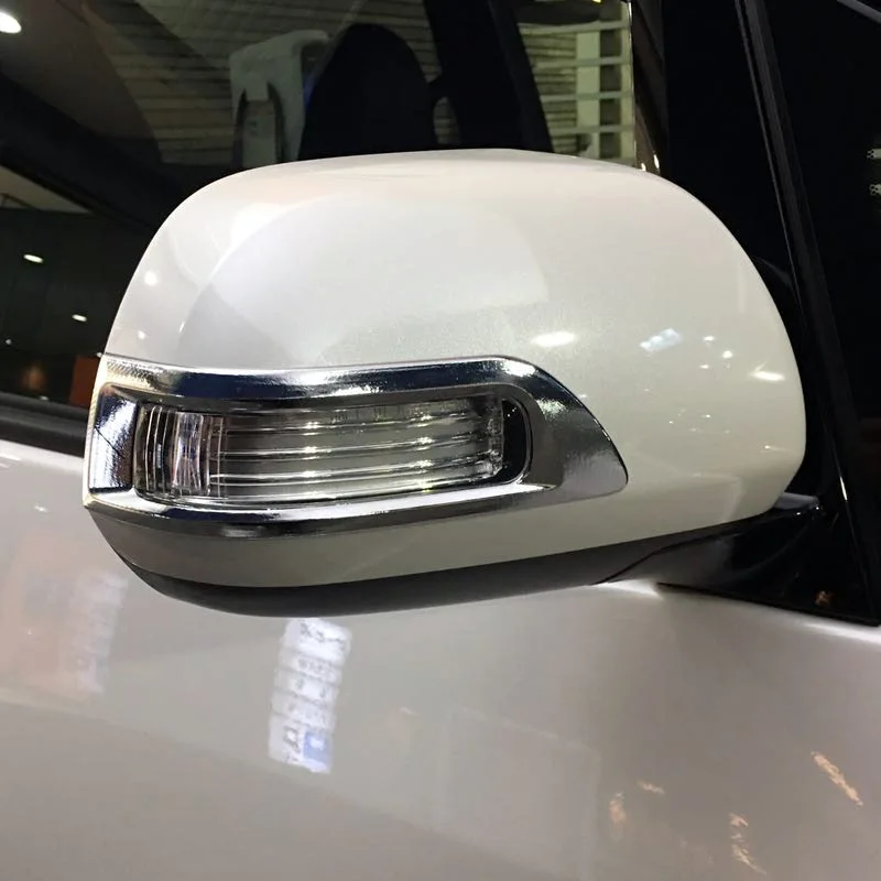 Наклейка на боковое зеркало заднего вида для Toyota Estima Previa Tarago Sienna|Хромирование| |
