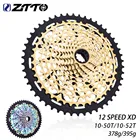 ZTTO 12 S XD MTB 12 скоростная 10-50T 52T велосипедная Кассета из радужной стали 10T 12 скоростная цепная Звездочка горный велосипед Freewheel
