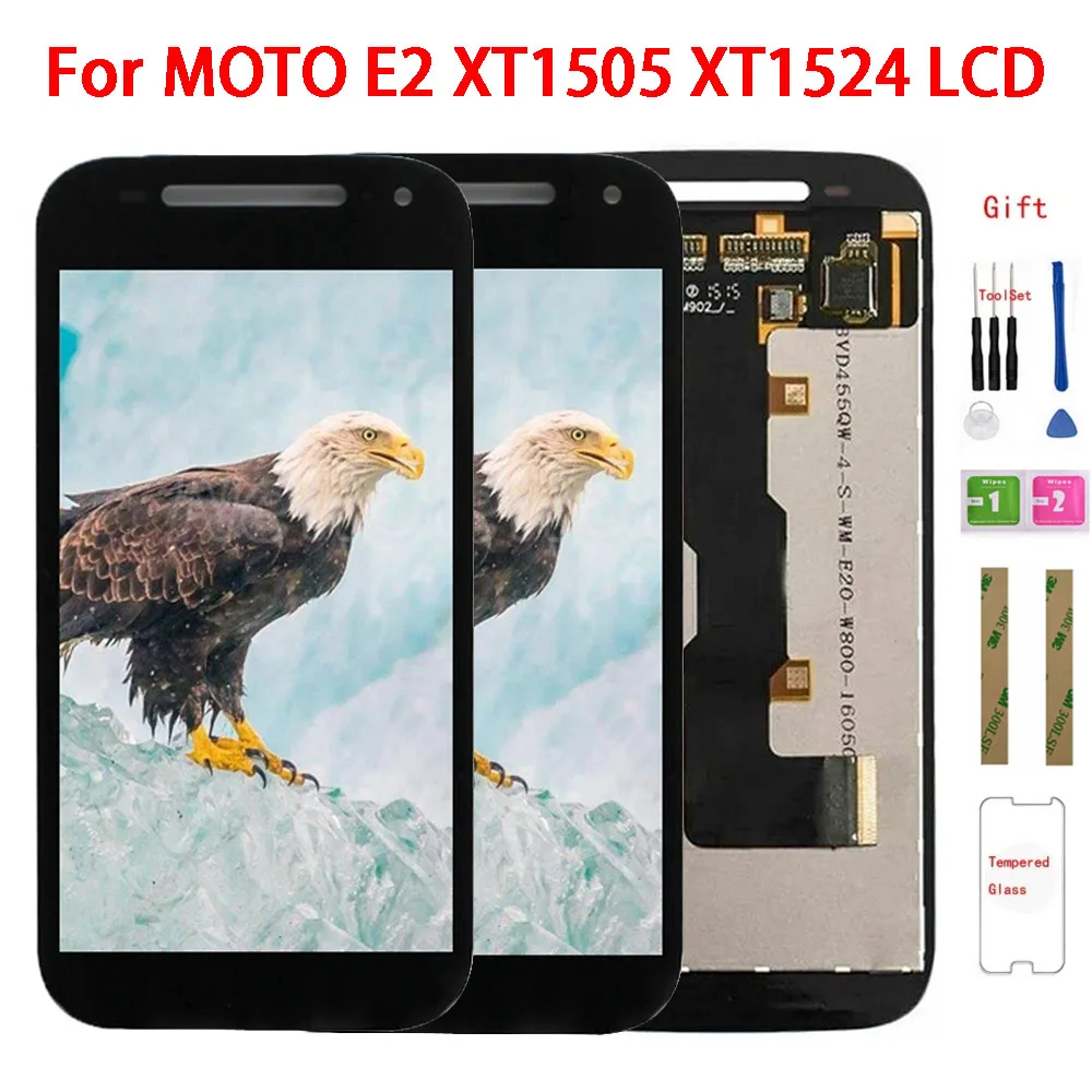 Оригинальный ЖК дисплей для Motorola Moto E2 E 2 го поколения XT1527 XT1511 дигитайзер в сборе