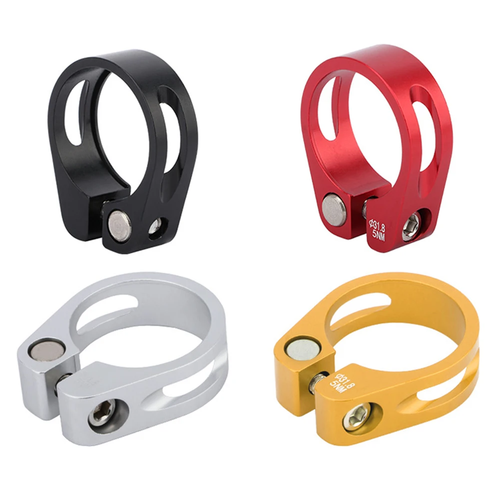 

31.8/34.9mm Bike Seatpost Clamp Aluminum Alloy Seat Tube Clamp Road Bike Seat Pipe Clip Bicycle Seatpost Parts New Hot