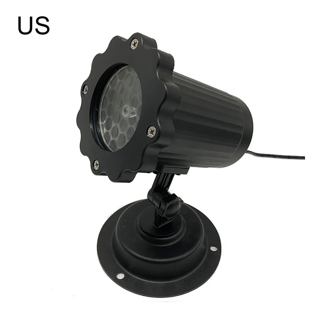 Christmas Snowflake Laser Light Snowfall Projector IP65 Moving Snow Outdoor Garden Laser Projector Lamp For New Year Party Decor