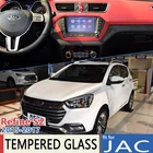 Для JAC Refine S2 JS2 Sei 2 T40 EVO3 EV 2015 2016 2017 автомобильная навигация плёнка для GPS Защита экрана аксессуары из закаленного стекла