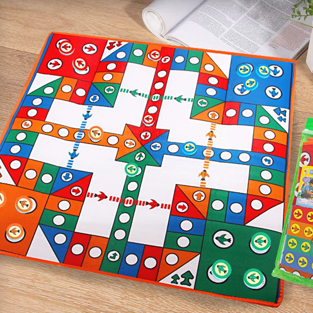 Детский игровой коврик для ползания коврики игра Eva Летающие шахматы