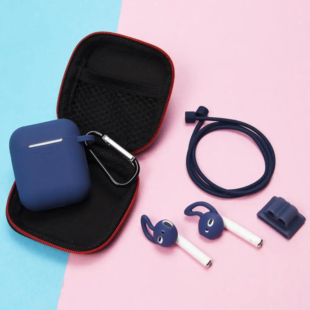 Набор чехлов для хранения 6 в 1 с Bluetooth Air Pods 2 универсальный лучший
