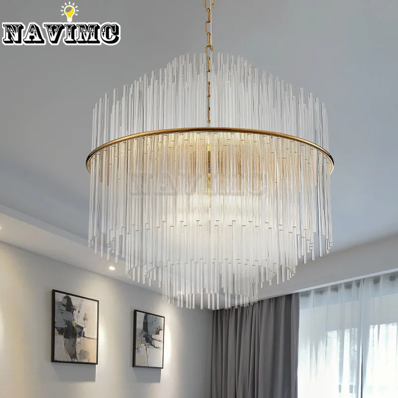Современный Led k9 Хрустальная люстра для столовой ресторана Холла отеля креативный светильник