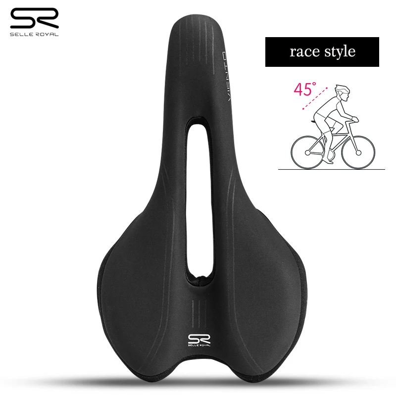 

SELLE ROYAL Велоспорт MTB велосипедных железнодорожных полые седло дышащие мягкие эластичные силиконовые памяти Губка Подушка велосипедная част...