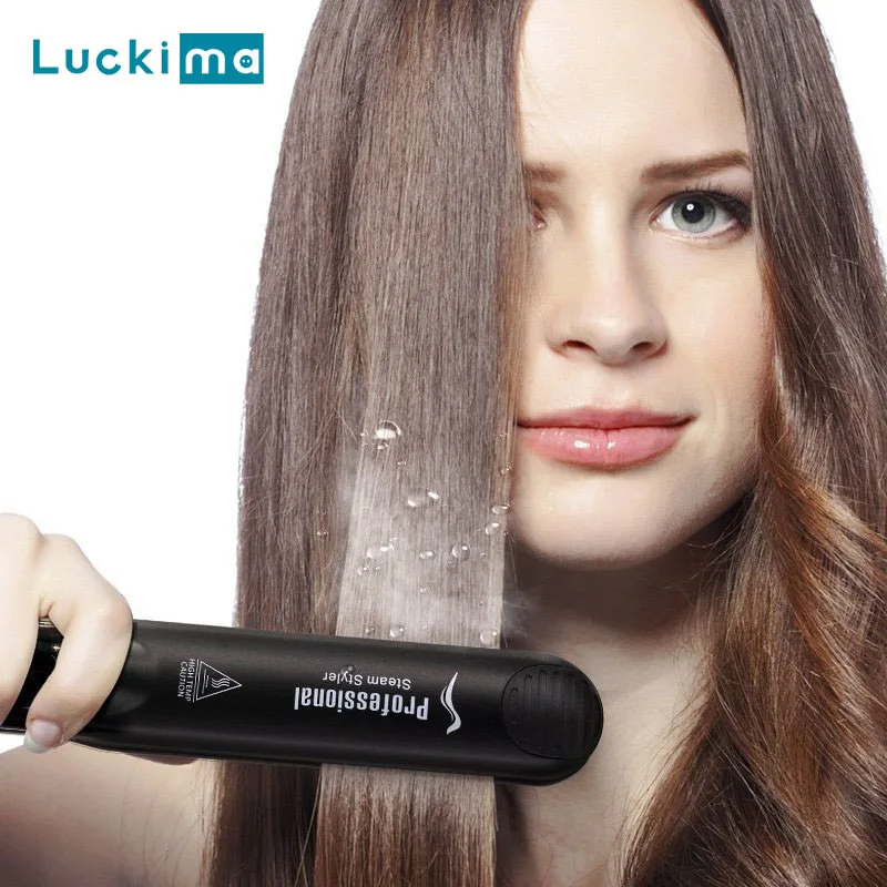 Выпрямитель для волос Профессиональный утюжок с керамическим нагревателем и 6