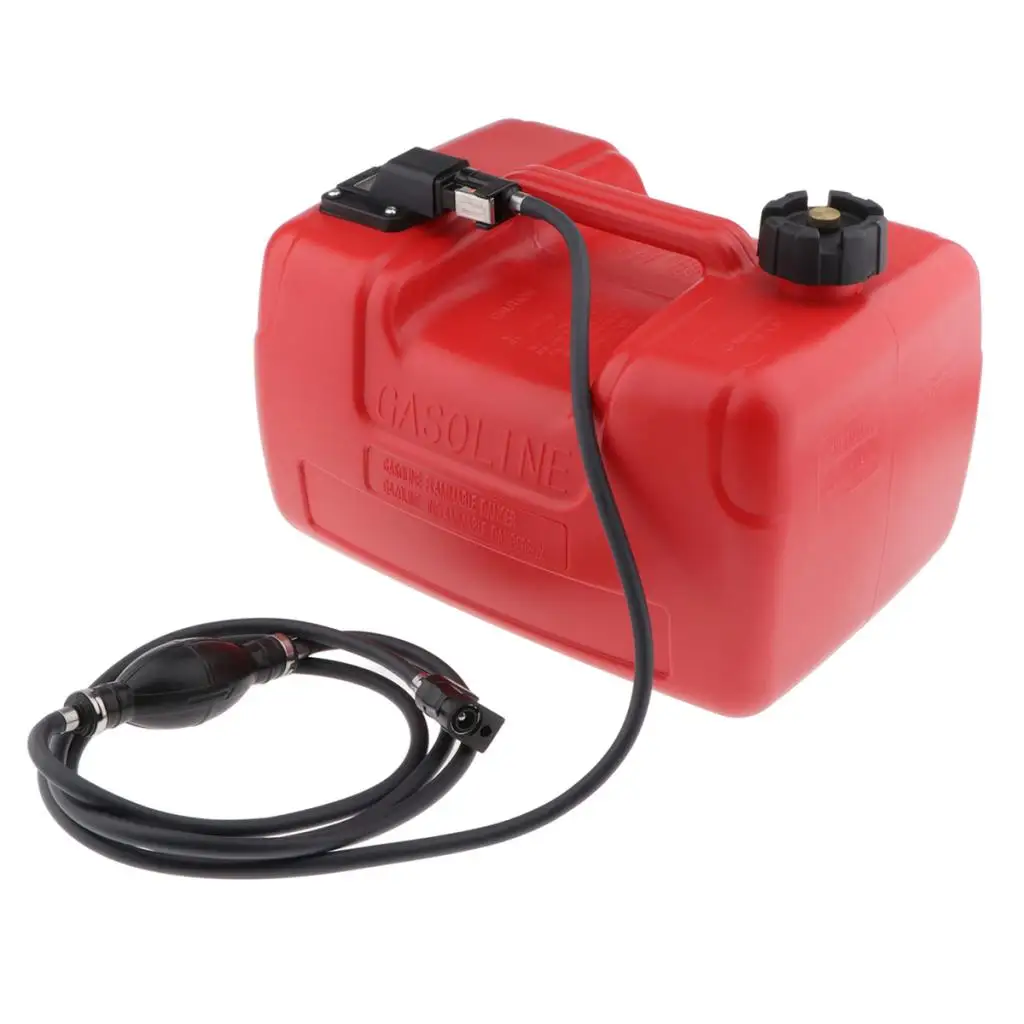 

12L Tank 3.2 Gallon for Yamaha Outboard Fuel Tank W/ Connector