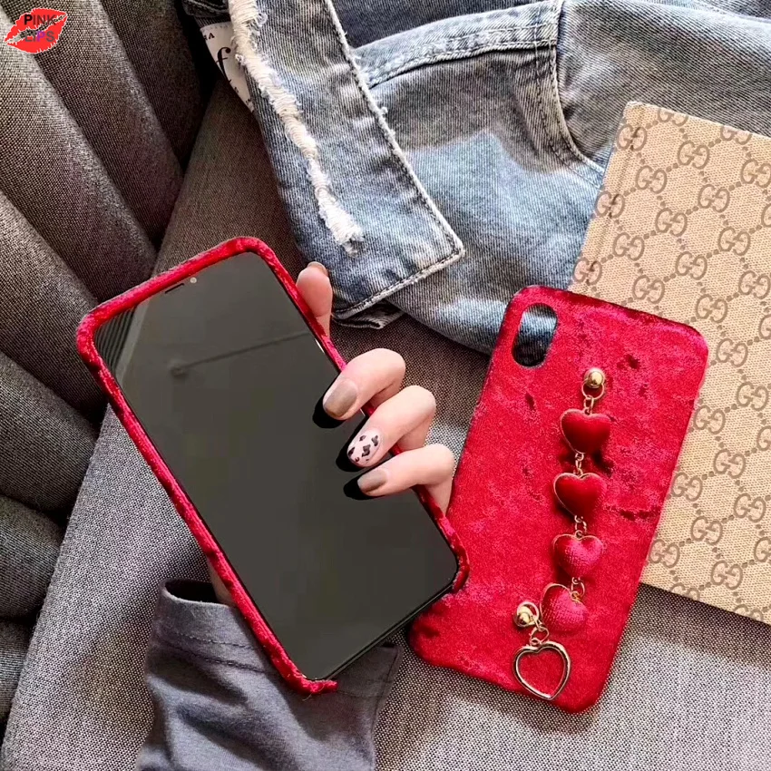 Модный вельветовый зимний чехол для телефона iphone 11 Pro Max XR XS X 7 8 6 6s Plus теплый