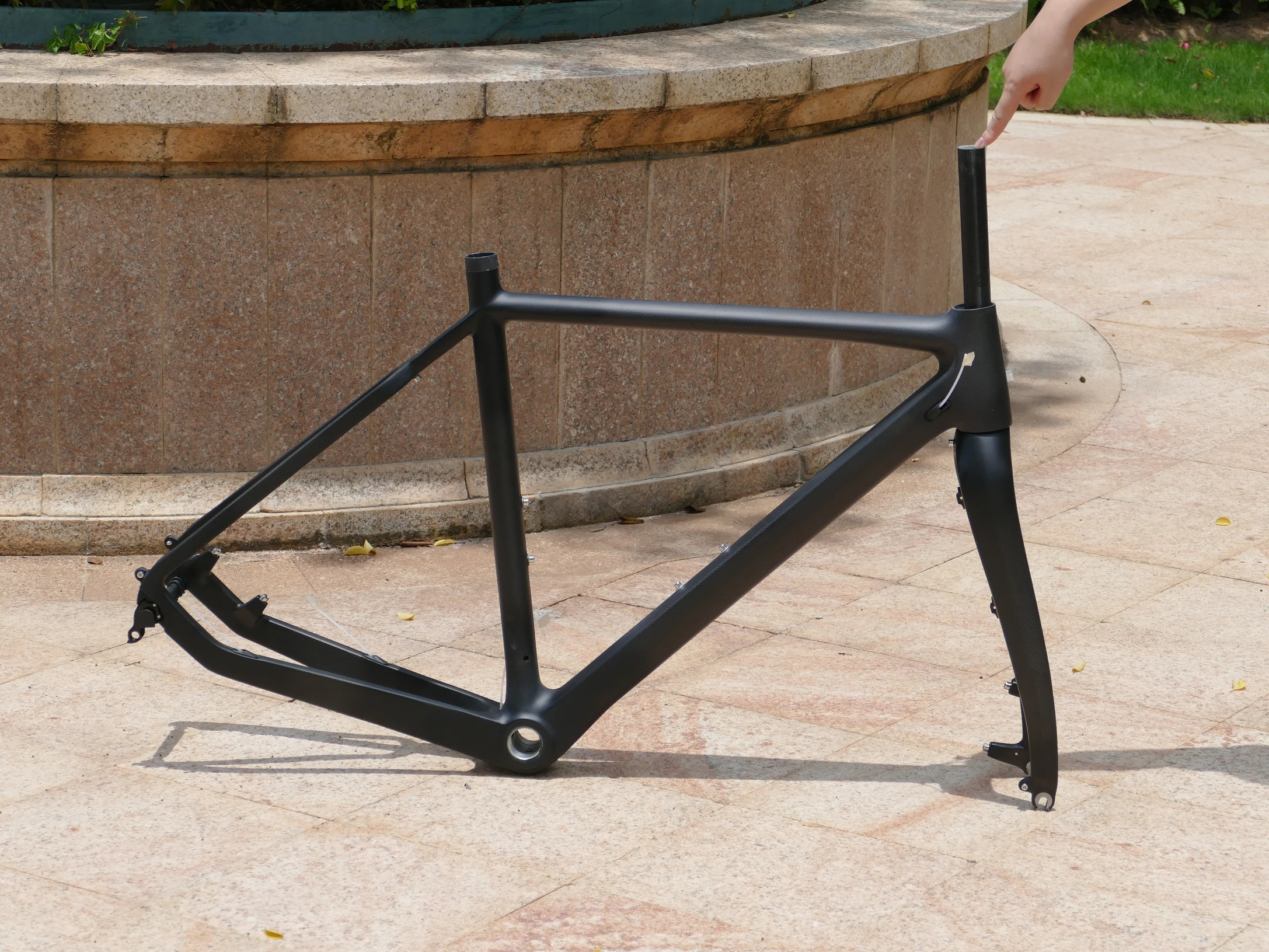 Высокое качество абсолютно новый полный карбоновый Велокросс рама Toray