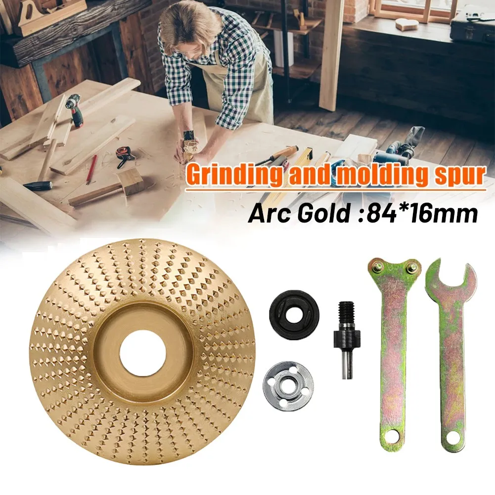 

84mm Wood Carving Disc Accessory Carving Cutting Disc Grinder Part Grinding
