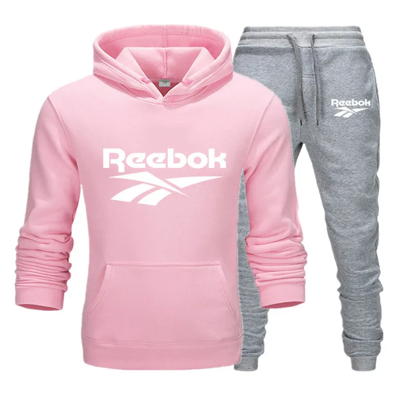 

2021 New Autumn Men's Sets 2-Piece Hoodies+Pants Harajuku Sport Suits Casual Men/Women Sweatshirts Tracksuit Brand Sportswear 2