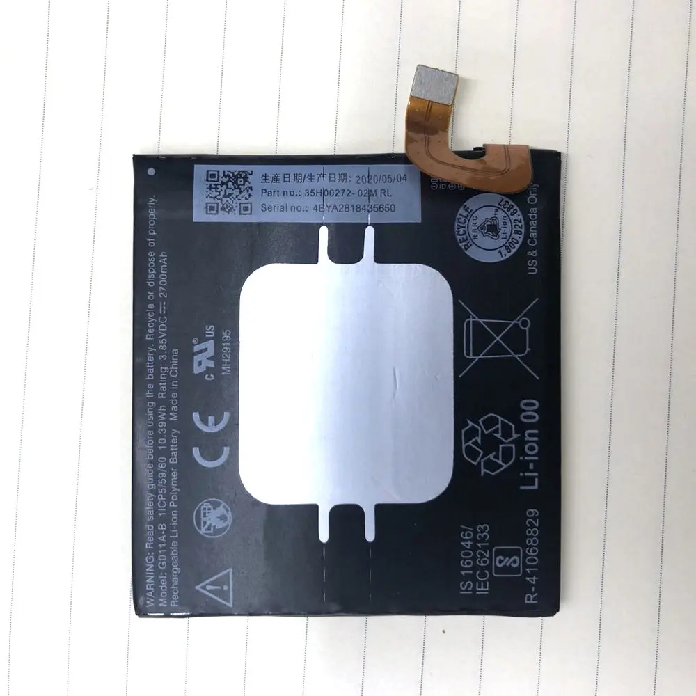 

Аккумуляторная батарея емкостью 2700 мАч для HTC Google Pixel 2B Pixel 2 Muski + номер отслеживания