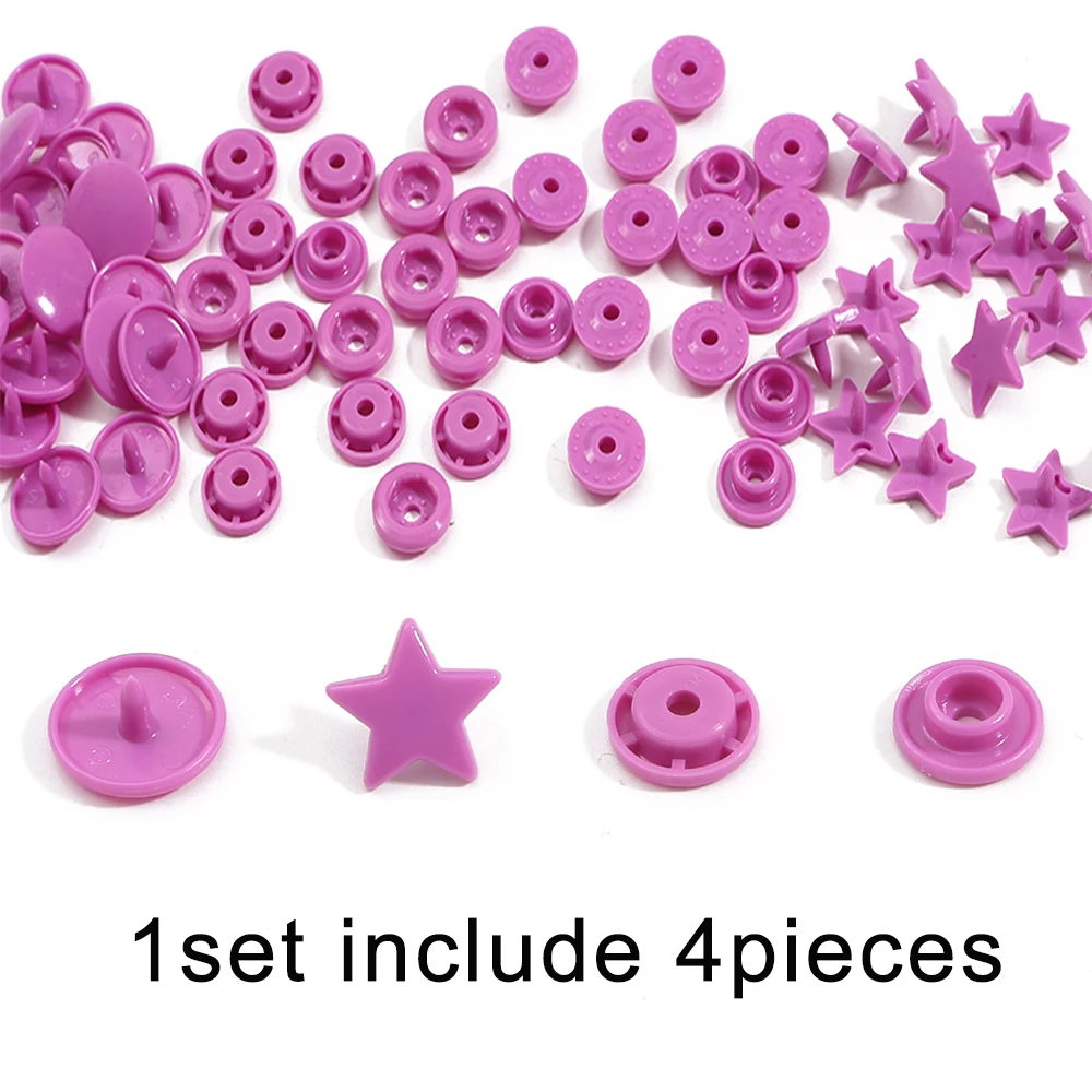 Креативные пуговицы Кам в форме звезды пластиковый Пластилин T5 12 мм застежка для