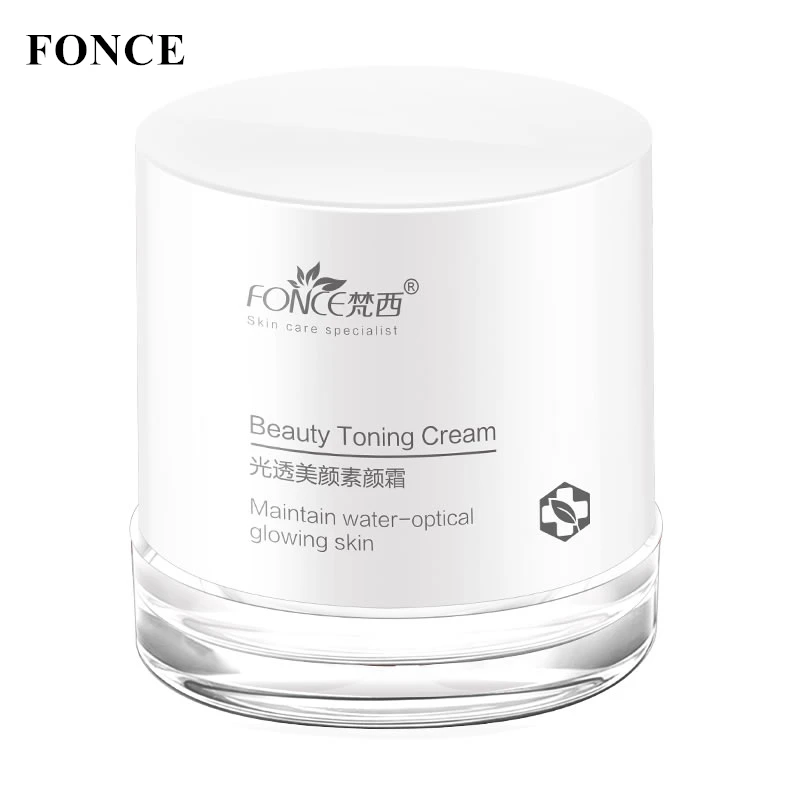 

Fonce Cosmetic Face Neck Whitening Cream 50g Moisturizing Concealer Plant Brightening Lazy BB CC Nude Make Up