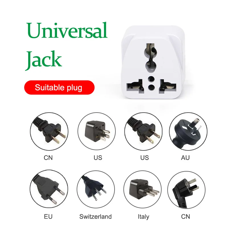 Переходник переменного тока с итальянской вилкой дорожное настенное зарядное