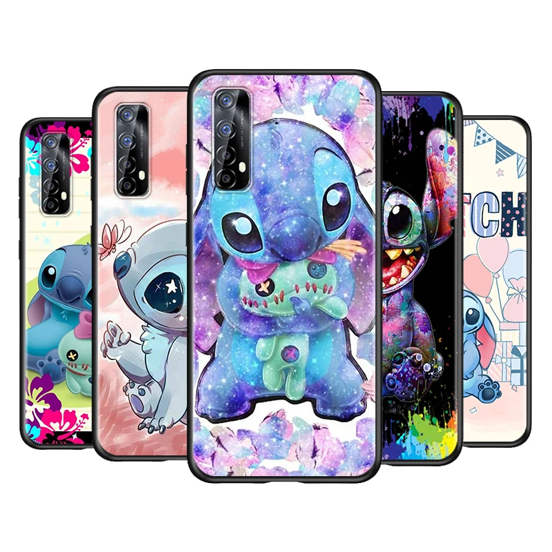 

Lilo Stitch Cartoon For Realme 8 8i C21 C20 GT Neo Flash Edition Explorer Master Neo2 Narzo 30 50i 50A C21Y Phone Case