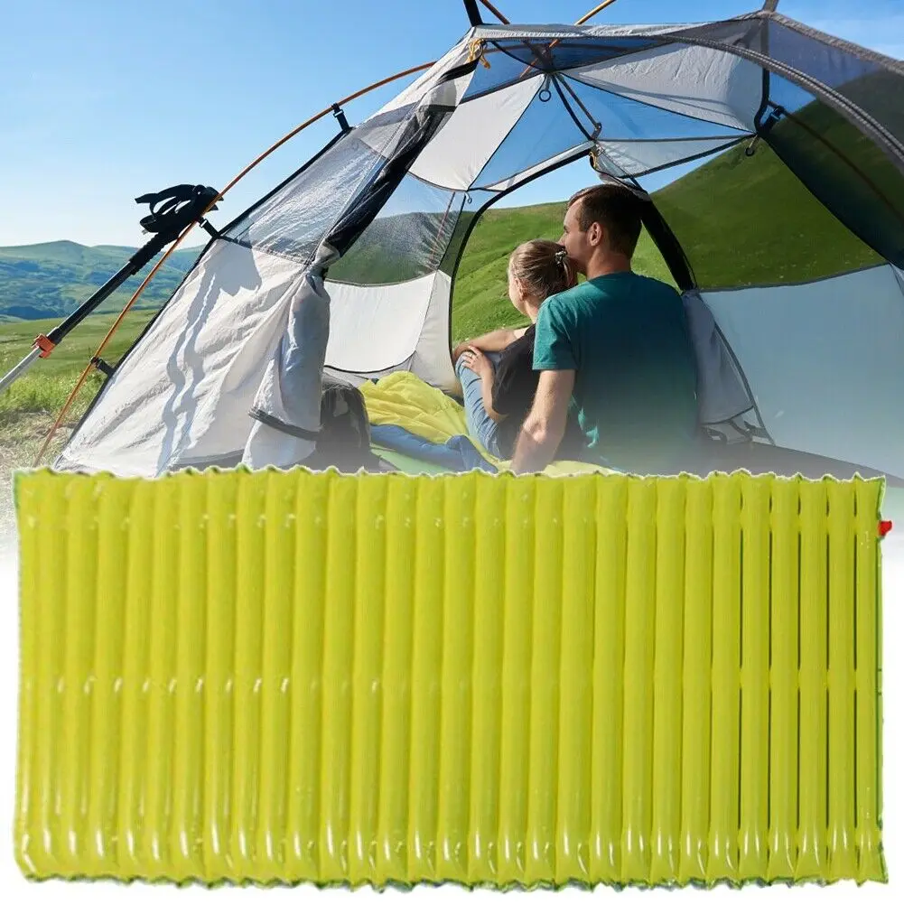 

Newly Outdoor Camping Self-Inflating Air Mat Mattress Pad Hiking Sleeping Bed Portable Cusion