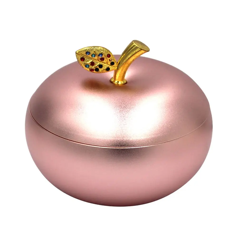 Алюминиевая пепельница для яблока креативная автомобильная декоративная