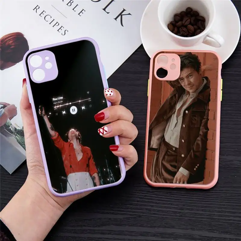 

treat people with kindness Phone Case for iPhone 13 12 XS 11 pro max mini se2020 7 plus XR color purple matte transparent coque