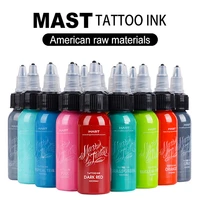mast 32 colors 30ml professional natural plant tattoo ink for tattoo artist body art line permanent pigment safe non toxic new