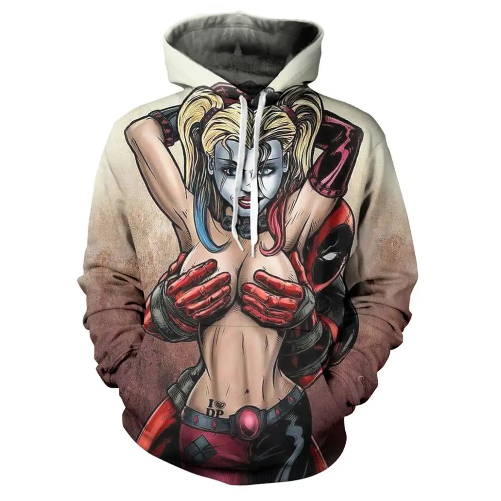 

2020 Men's Sweatshirt Deadpool Fun Hooded Hoodie Hip Hop Street Wear Men's Hoodie Harajuku Sportswear for Kids Deadpool Hoodies