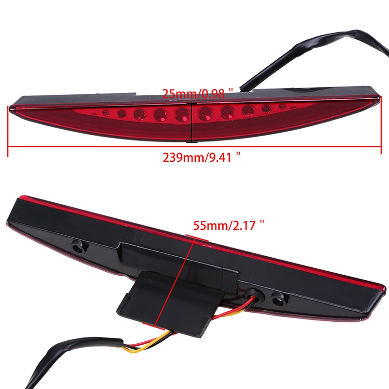 Задний светодиодный фонарь POSSBAY для мотоцикла стоп сигнал задний Harley break FXSB 2013 2014